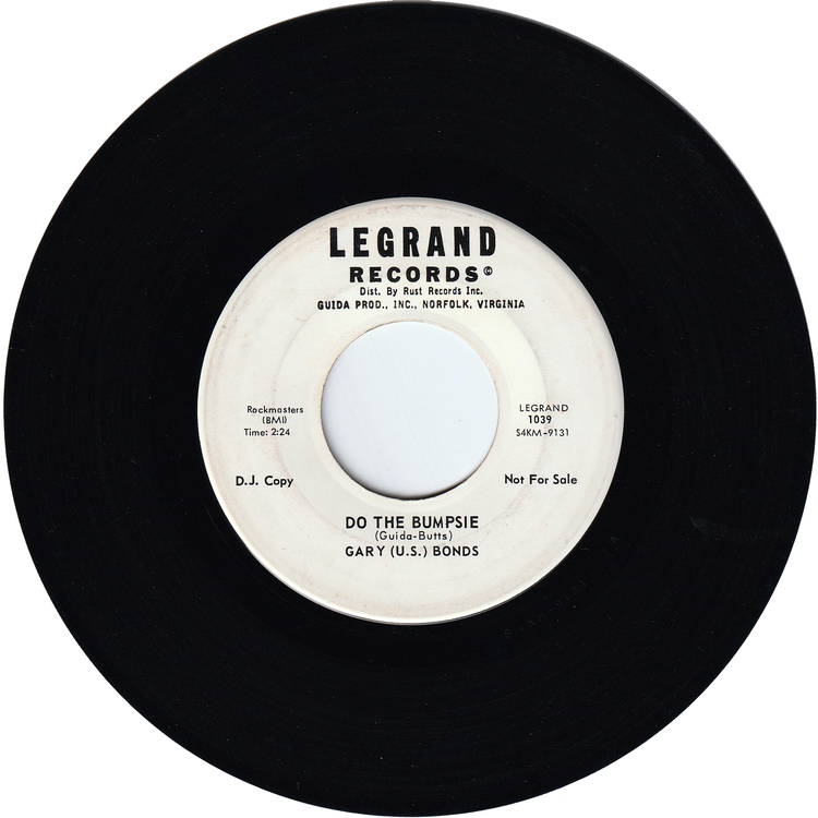 Gary "U.S." Bonds - Beaches, U.S.A. (That's Where The Action Is) / Do The Bumpsie [Promo]