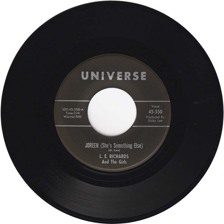 L. E. Richards & The Girls - Joreen (She's Something Else) / Baby (Say You Do)