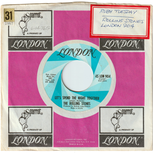 The Rolling Stones - Let's Spend The Night Together / Ruby Tuesday