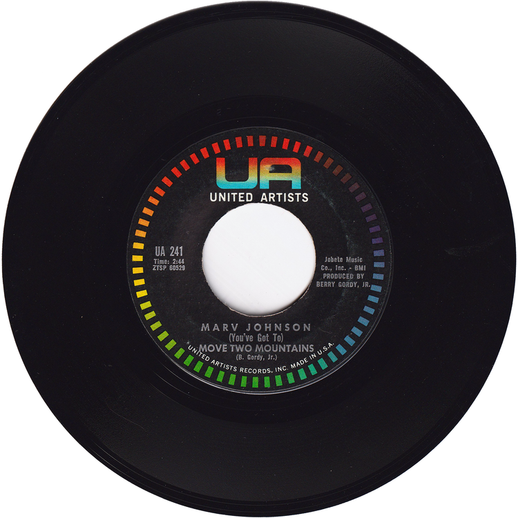 Marv Johnson - (You've Got To) Move Two Mountains / I Need You