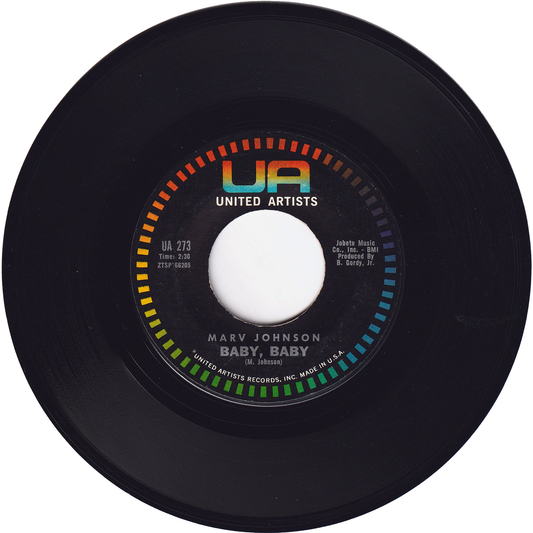Marv Johnson - Baby, Baby / Happy Days