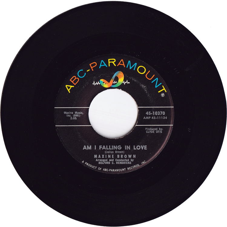 Maxine Brown - Am I Falling In Love / Promise Me Anything