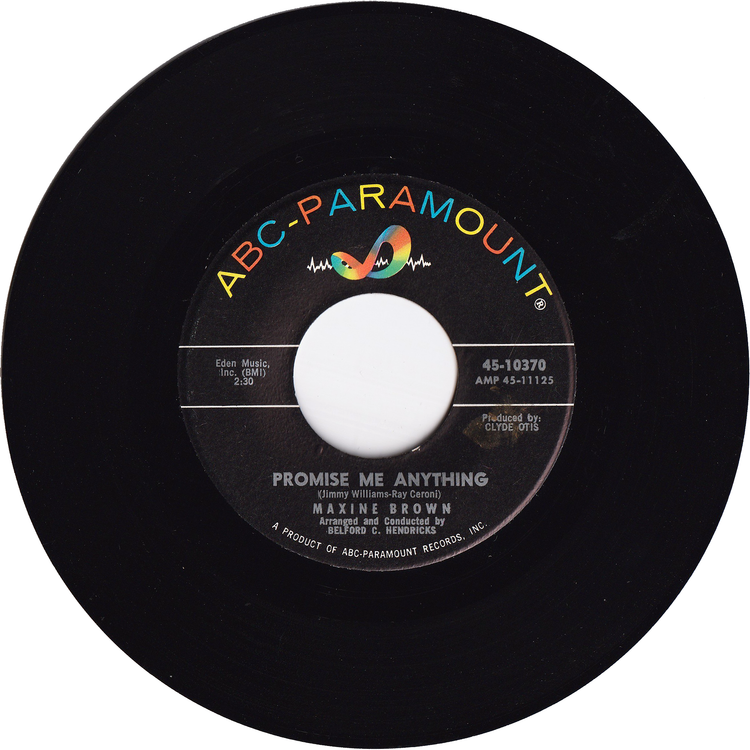 Maxine Brown - Am I Falling In Love / Promise Me Anything