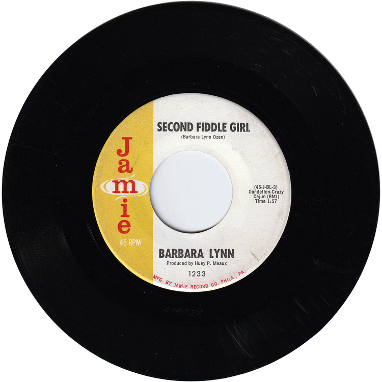 Barbara Lynn - Letter To Mommy & Daddy / Second Fiddle Girl