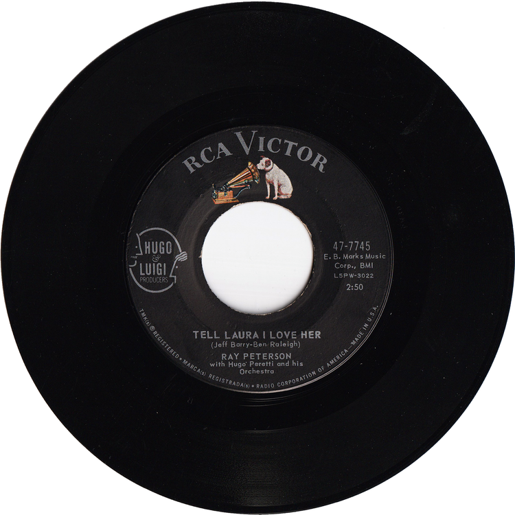Ray Peterson - Tell Laura I Love Her / Wedding Day