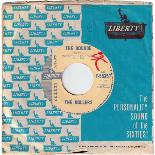 The Rollers - The Bounce / The Teenager's Waltz (Promo)