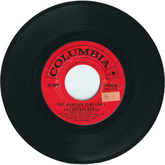Ray Bryant Combo - The Madison Time Part 1 / The Madison Time Part 2
