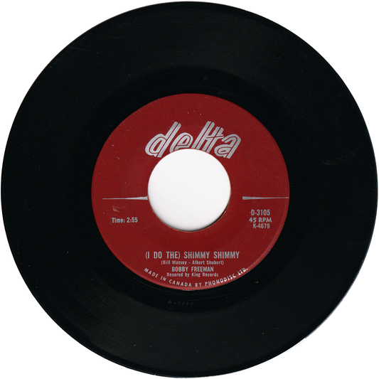 Bobby Freeman - (I Do The) Shimmy Shimmy / You Don't Understand [Canada]