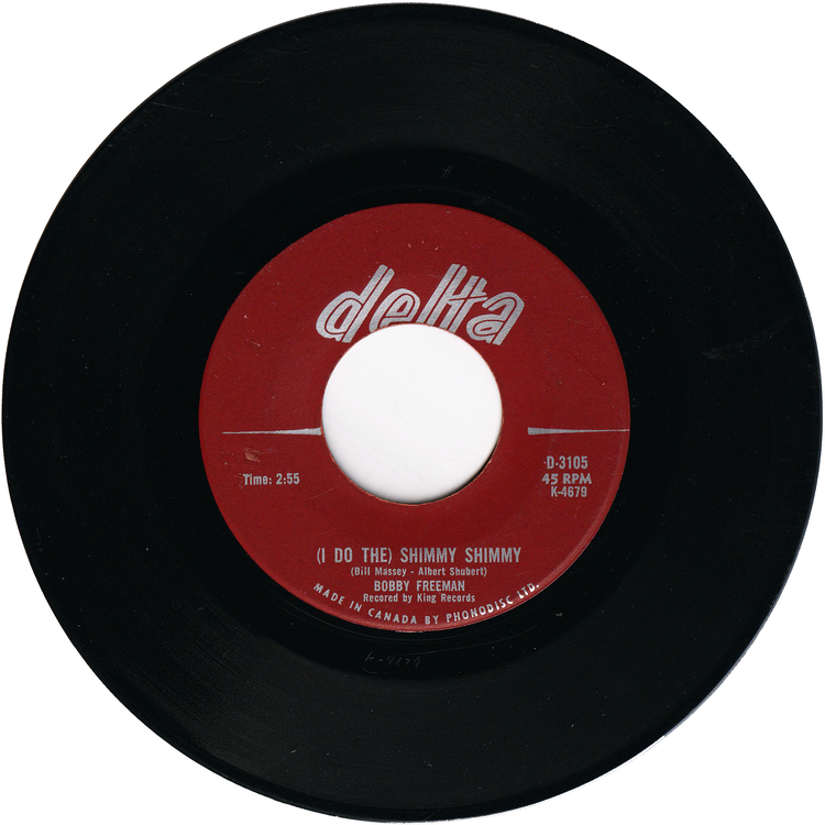 Bobby Freeman - (I Do The) Shimmy Shimmy / You Don't Understand [Canada]