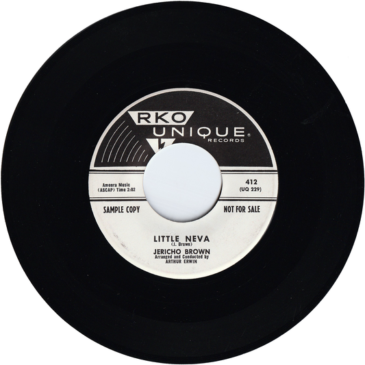 Jericho Brown - Little Neva / Darling I Love Thee [Promo]