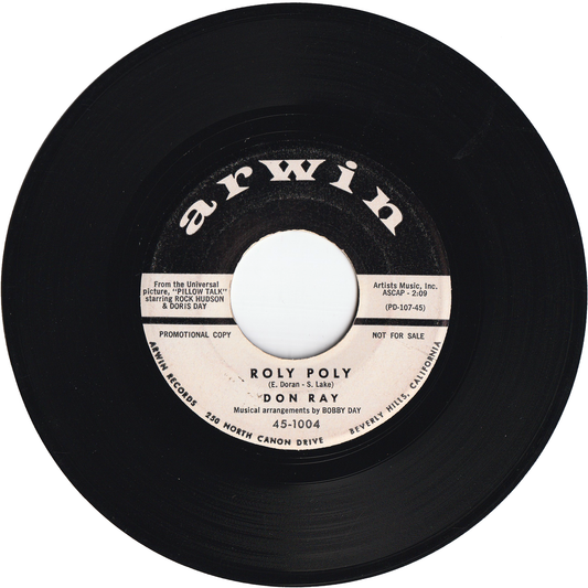 Don Ray - Roly Poly / You Lied [Promo]
