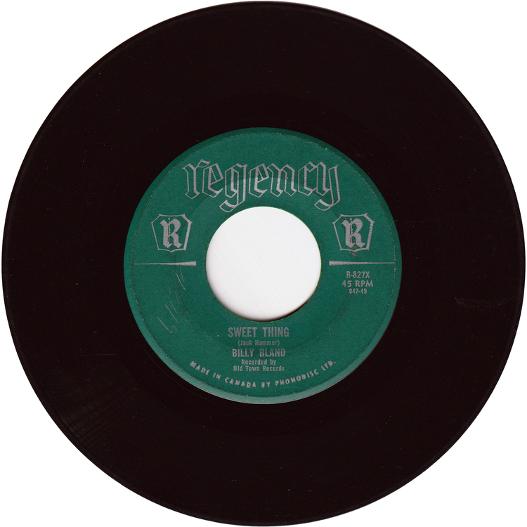 Billy Bland - Let The Little Girl Dance / Sweet Thing [Canada]