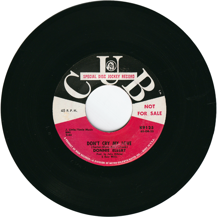 Donnie Elbert - Love Stew / Don't Cry My Love [Promo]