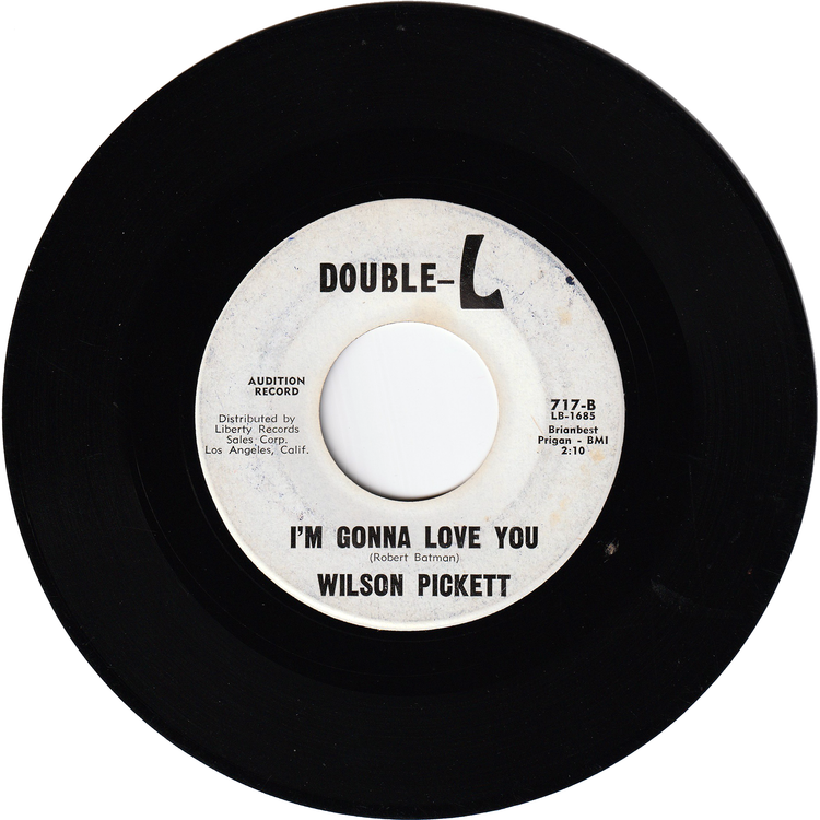 Wilson Pickett - It's Too Late / I'm Gonna Love You [Promo, Vinyl, Monarch Pressing]