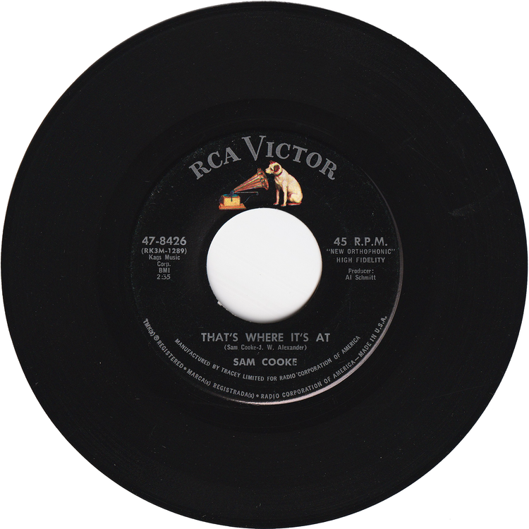 Sam Cooke - That's Where It's At / Cousin Of Mine