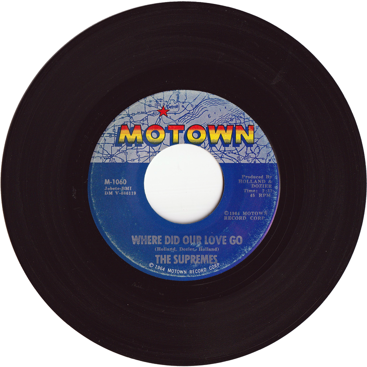The Supremes - Where Did Our Love Go / He Means The World To Me [Vinyl, ARP Pressing]