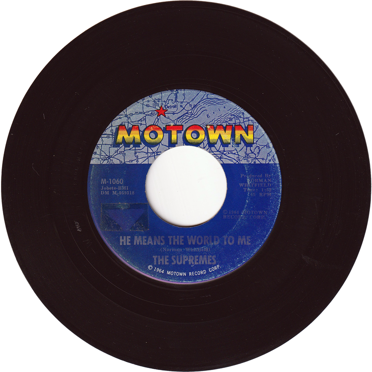 The Supremes - Where Did Our Love Go / He Means The World To Me [Vinyl, ARP Pressing]