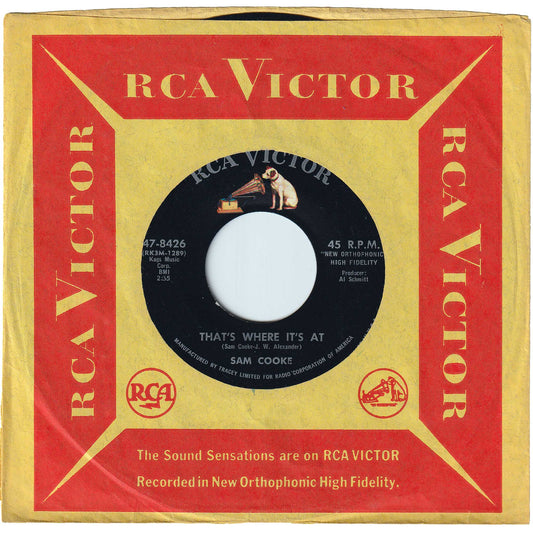 Sam Cooke - That's Where It's At / Cousin Of Mine
