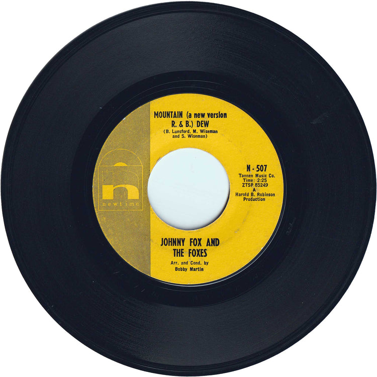Johhny Fox & The Foxes - You Laff Too Much / Mountain (A New Version R & B) Dew