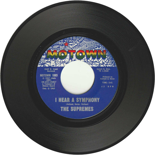 The Supremes - I Hear A Symphony / Who Could Ever Doubt My Love [Styrene, Monarch Pressing]