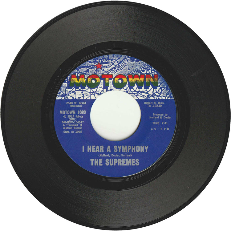 The Supremes - I Hear A Symphony / Who Could Ever Doubt My Love [Styrene, Monarch Pressing]