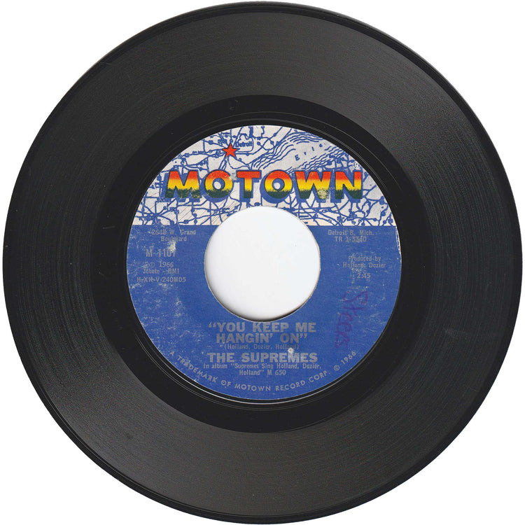 The Supremes - You Keep Me Hangin' On / Remove This Doubt [Styrene, Monarch Pressing]