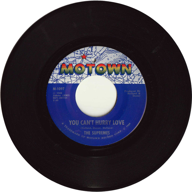 The Supremes - You Can't Hurry Love / Put Yourself In My Place [Vinyl, American Records Pressing]
