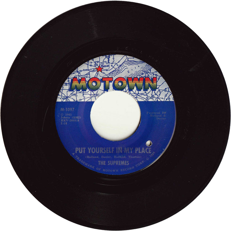The Supremes - You Can't Hurry Love / Put Yourself In My Place [Vinyl, American Records Pressing]