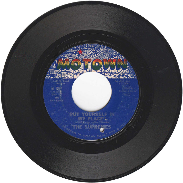 The Supremes - You Can't Hurry Love / Put Yourself In My Place [Styrene, Monarch Pressing]