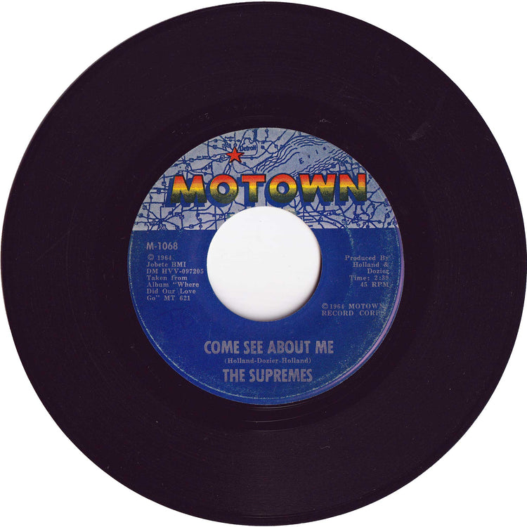 The Supremes - Come See About Me / Always In My Heart [Vinyl, American Record Pressing]