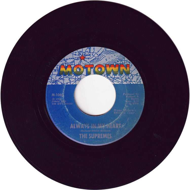 The Supremes - Come See About Me / Always In My Heart [Vinyl, American Record Pressing]