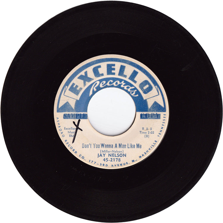 Jay Nelson - Don't You Wanna A Man Like Me / Rocka Me All Night Long [Promo]