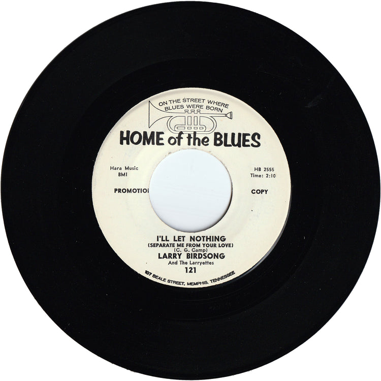 Larry Birdsong - Sooner Or Later / I'll Let Nothing (Separate Me From Your Love) [Promo]