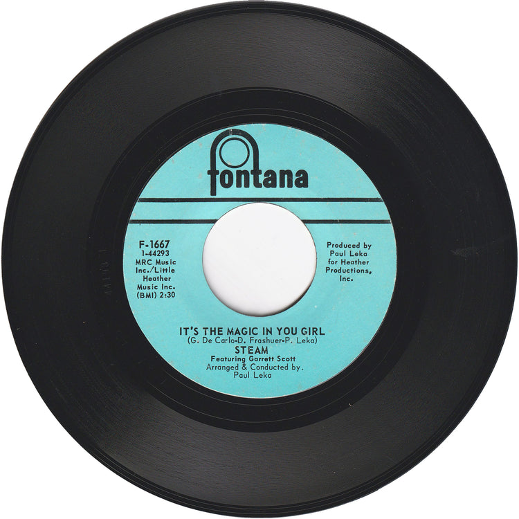 Steam - Na Na Hey Hey Kiss Him Goodbye / It's The Magic In You Girl