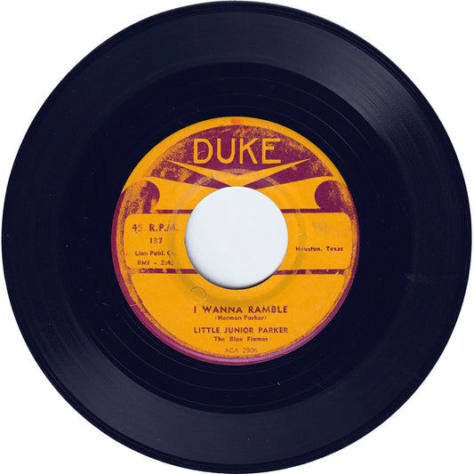 Little Junior Parker - I Wanna Ramble / Backtracking