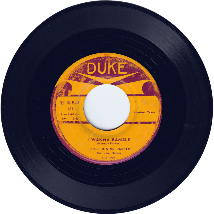 Little Junior Parker - I Wanna Ramble / Backtracking