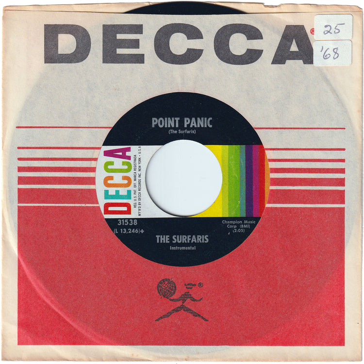The Surfaris - Point Panic / Waikiki Run