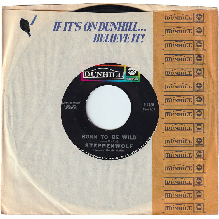 Steppenwolf - Born To Be Wild / Everybody's Next One