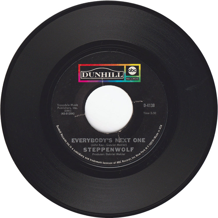 Steppenwolf - Born To Be Wild / Everybody's Next One