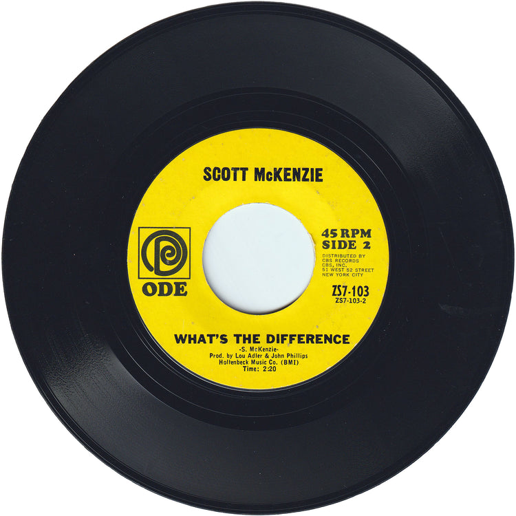 Scott McKenzie - San Francisco / What's The Difference