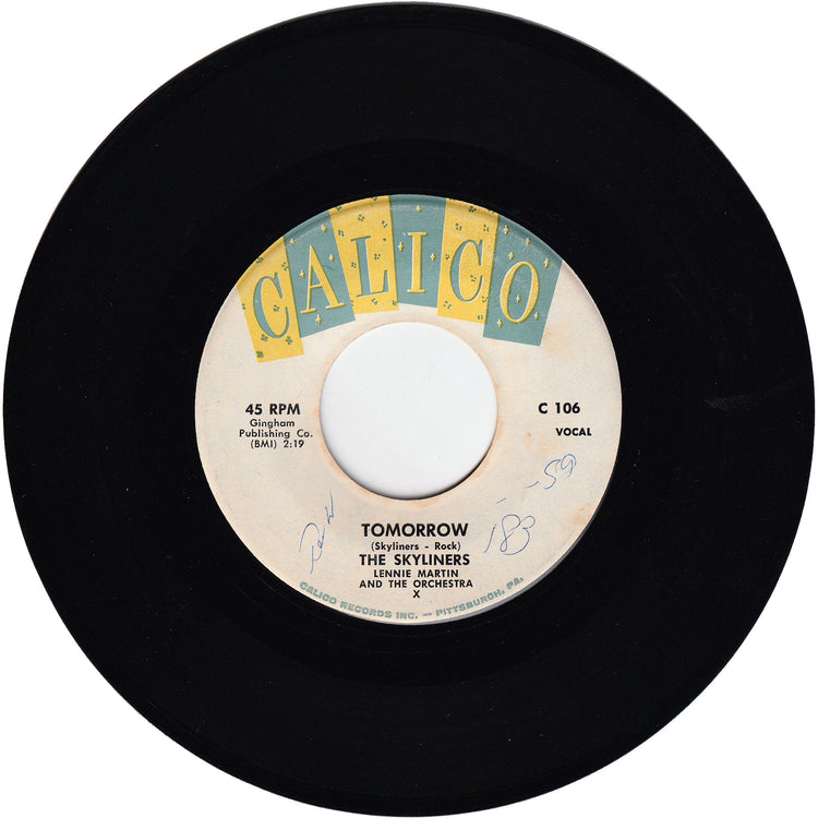 The Skyliners - This I Swear / Tomorrow