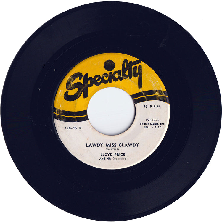 Lloyd Price - Lawdy Miss Clawdy / Mailman Blues