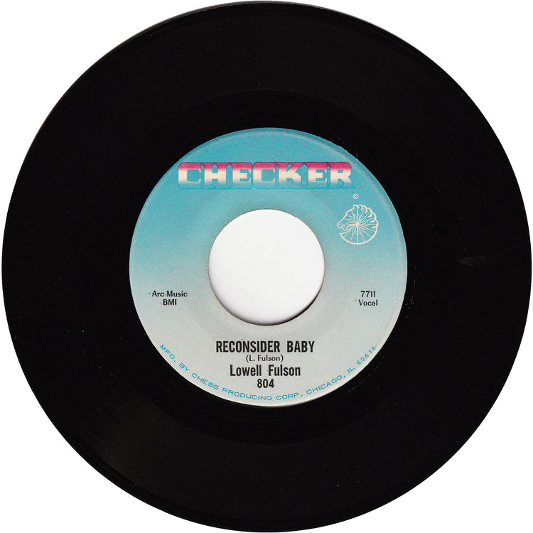 Lowell Fulson - Reconsider Baby / I Believe I'll Give It Up [60's Re-Issue]