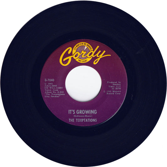 The Temptations - It's Growing / What Love Has Joined Together