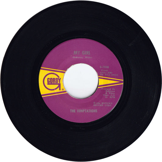 The Temptations - My Girl / Nobody But My Baby [1967 Repress, Vinyl, ARP Pressing]