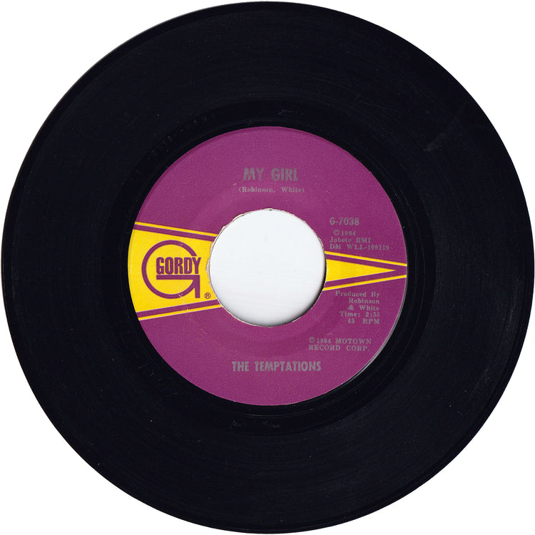 The Temptations - My Girl / Nobody But My Baby [1967 Repress, Vinyl, ARP Pressing]