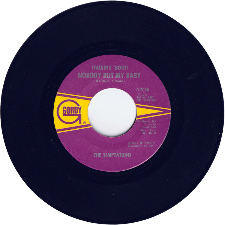 The Temptations - My Girl / Nobody But My Baby [1967 Repress, Vinyl, ARP Pressing]