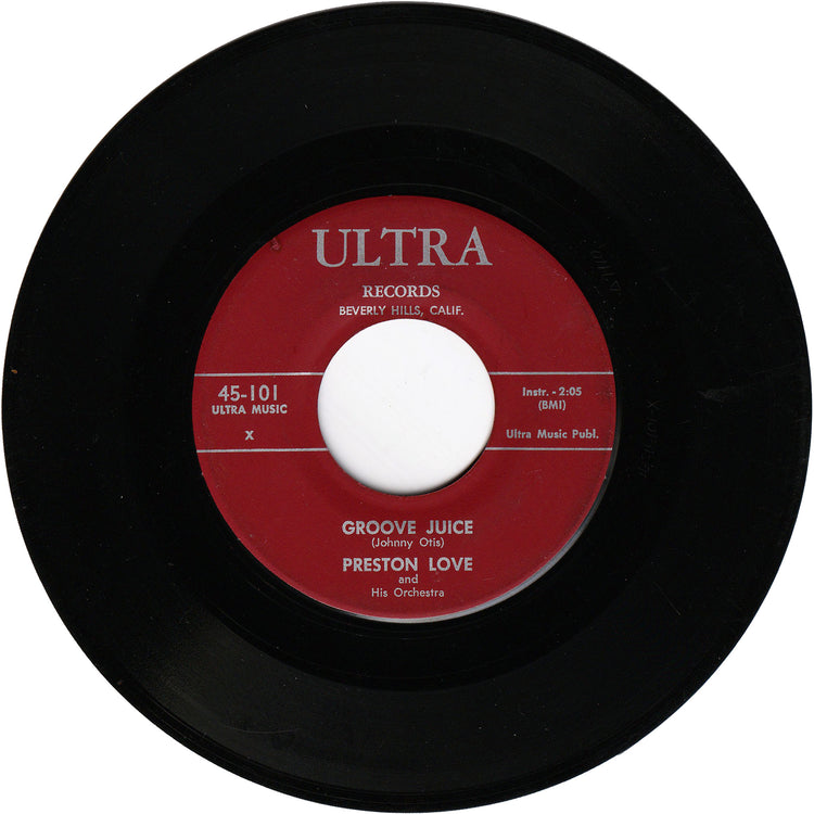 Preston Love - Groove Juice / If You Ever Get Lonesome