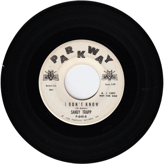 Sandy Trapp - I Don't Know / Love Sickness [Promo]
