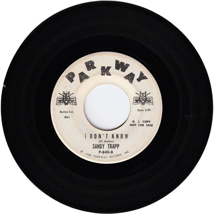 Sandy Trapp - I Don't Know / Love Sickness [Promo]